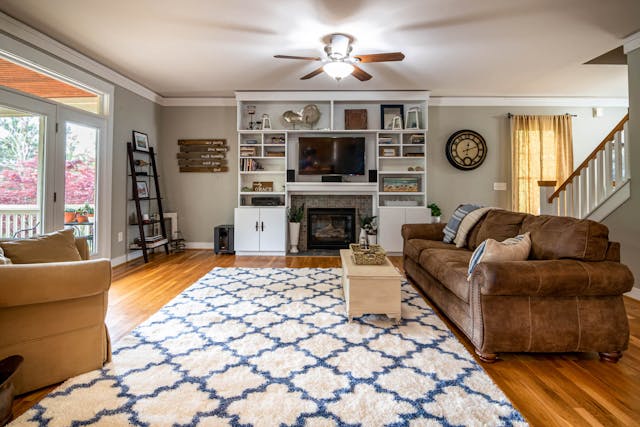 Living Room Cleaning